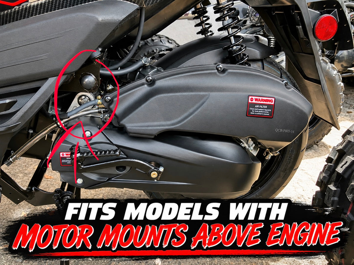 Scooter Tank 200 EFI Chuma aftermarket Rims 3.0x13 (Punto arriba solo)
