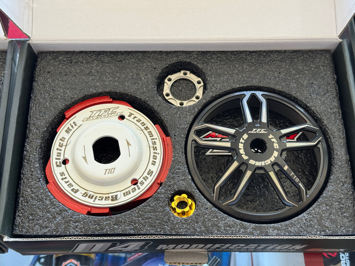 TFC GY6 150cc High Performance Clutch and Clutch Bell