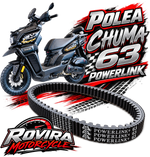 Powerlink 842-22.3 belt polea for Chuma 63 PRO