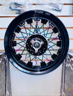 Scooter Tank 200 EFI Chuma aftermarket Rims 3.0x13