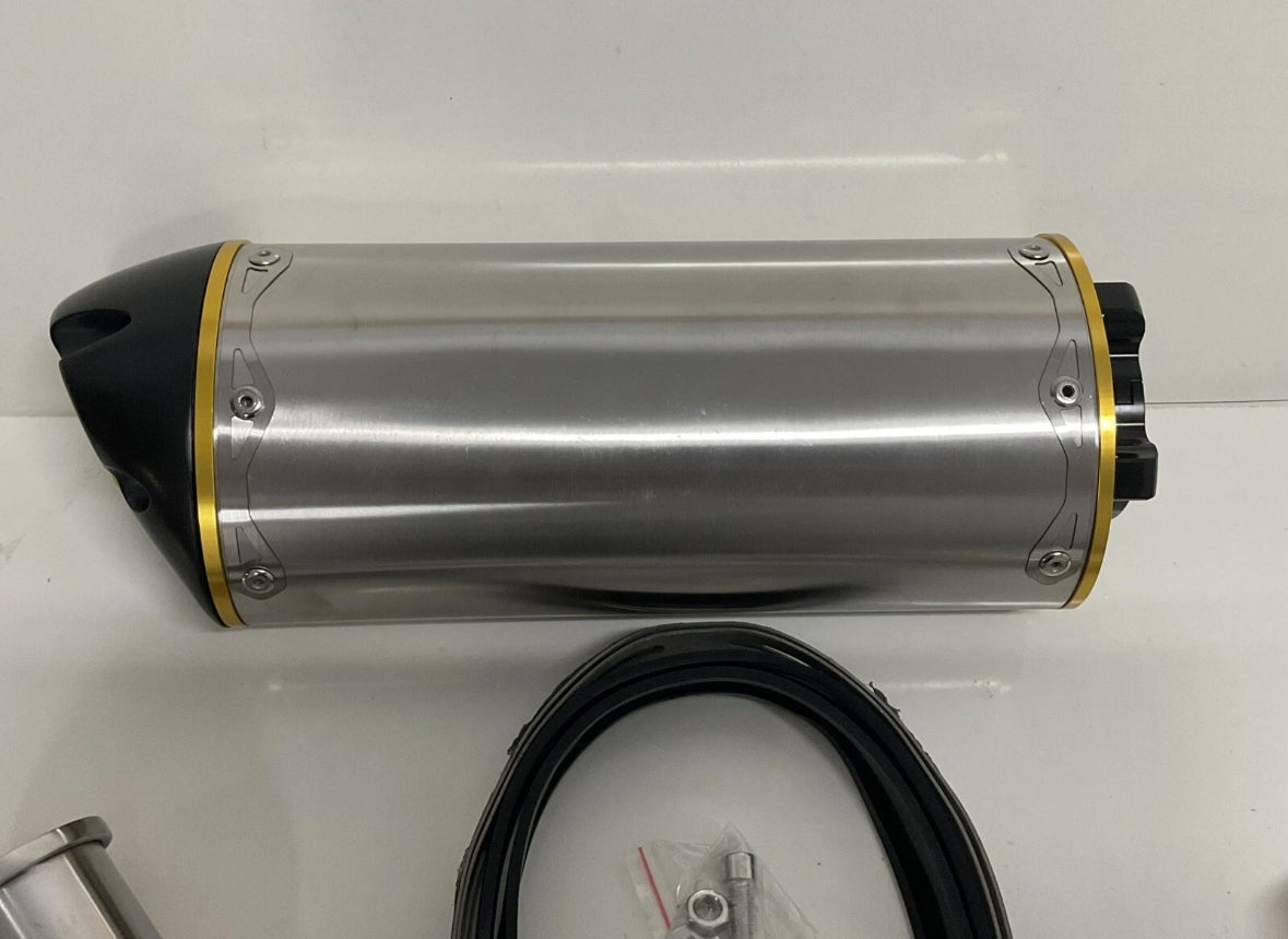 GY6 150cc High Performance Stainless Steel Exhaust System For Tao Tao Sport