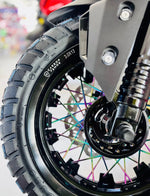 Scooter Tank 200 EFI Chuma aftermarket Rims 3.0x13