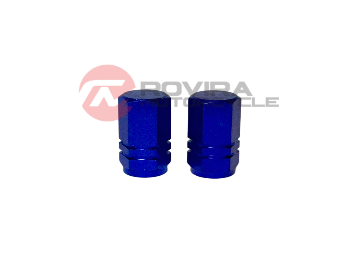 2 Pack Aluminum tire valve caps wheel rim cap