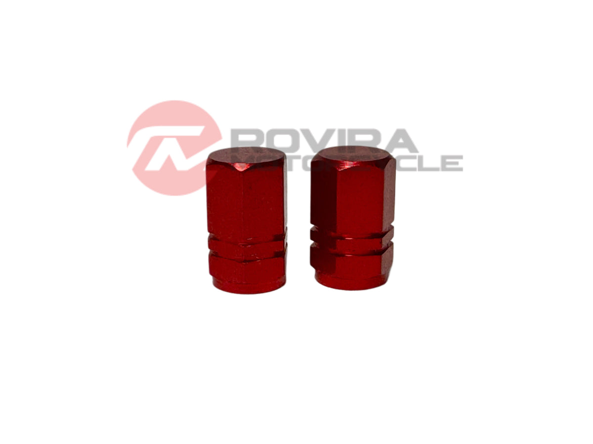 2 Pack Aluminum tire valve caps wheel rim cap