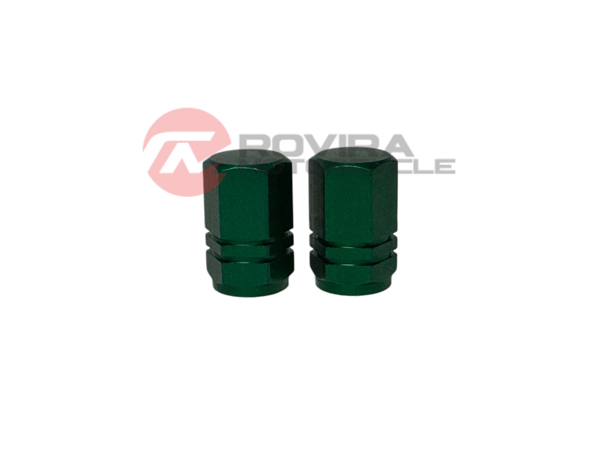 2 Pack Aluminum tire valve caps wheel rim cap