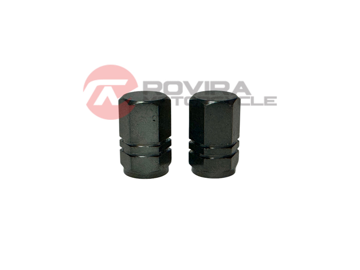 2 Pack Aluminum tire valve caps wheel rim cap