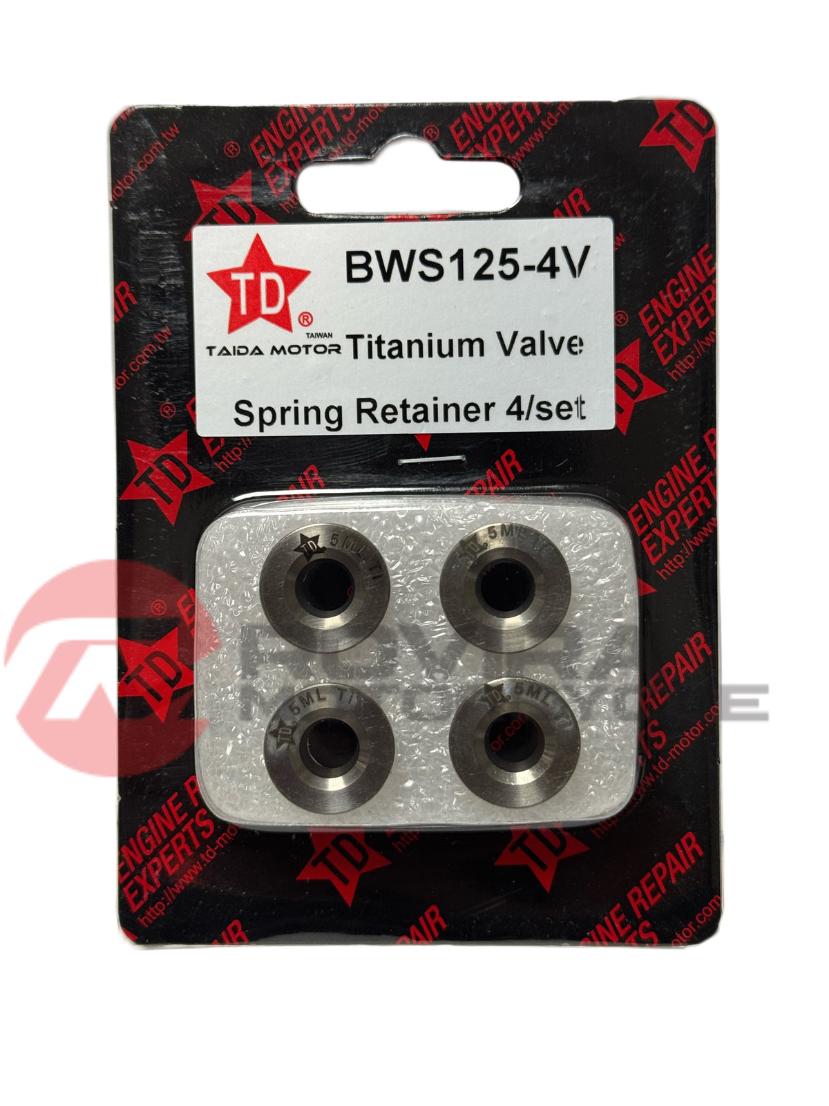 Taida 4 valve titanium valve retainer for Yamaha Zuma 125 BWS 125 2009-2021