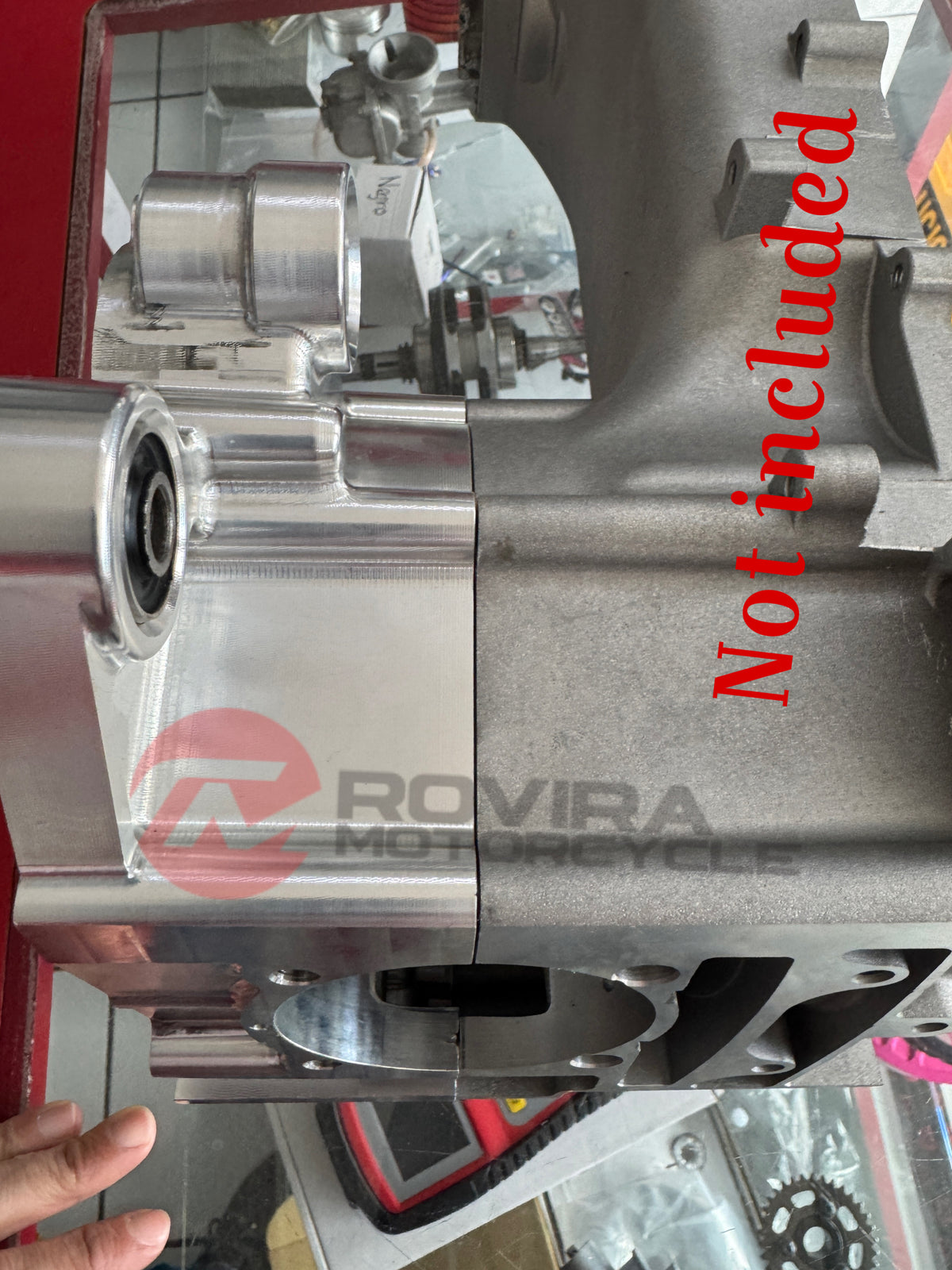 GY6 BILLET CNC RIGHT CRANK CASE FOR 67MM (FOR RM CRANK CASE)