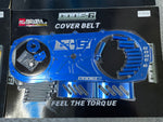 Code 6 Billet Open CVT COVER for GY6 & Chuma Tank 200
