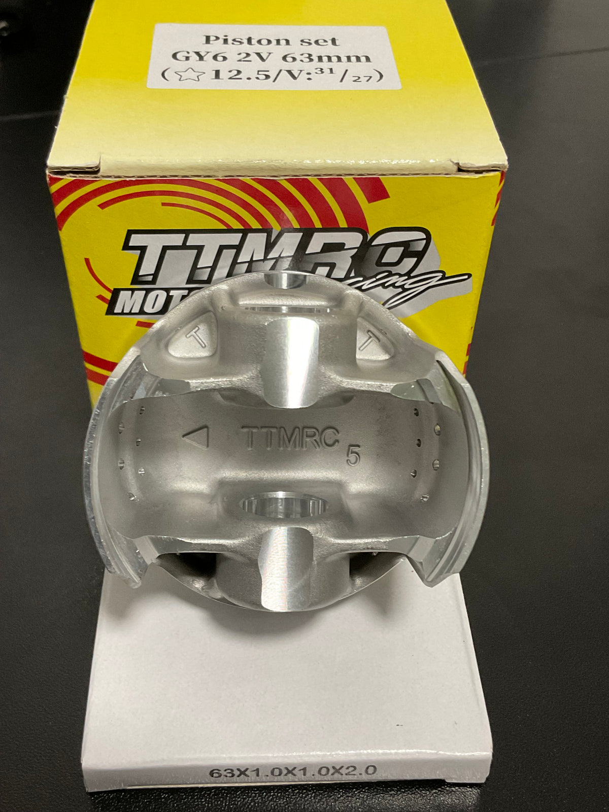 TTMRC GY6 63mm 2V Forged Piston