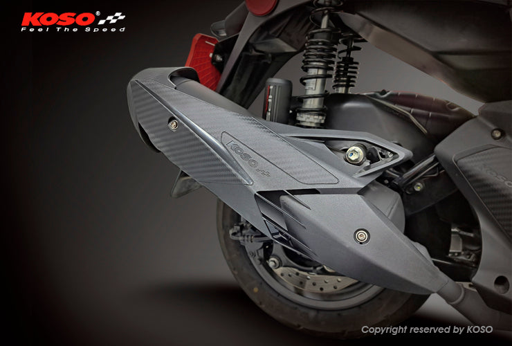 KOSO EXHAUST PIPE ANTI-SCALD PROTECTIVE COVER ZUMA 2022