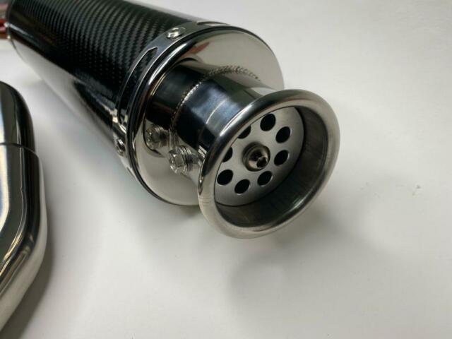CSRK Carbon Fiber Exhaust Systems for GY6 150cc