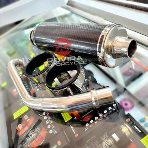 CSRK Carbon Fiber Exhaust Systems for GY6 150cc