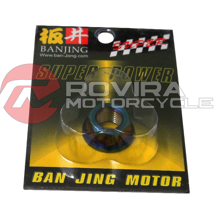 Ban-Jing Titanium Coated Variator, Flywheel and clutch Nut GY6 150