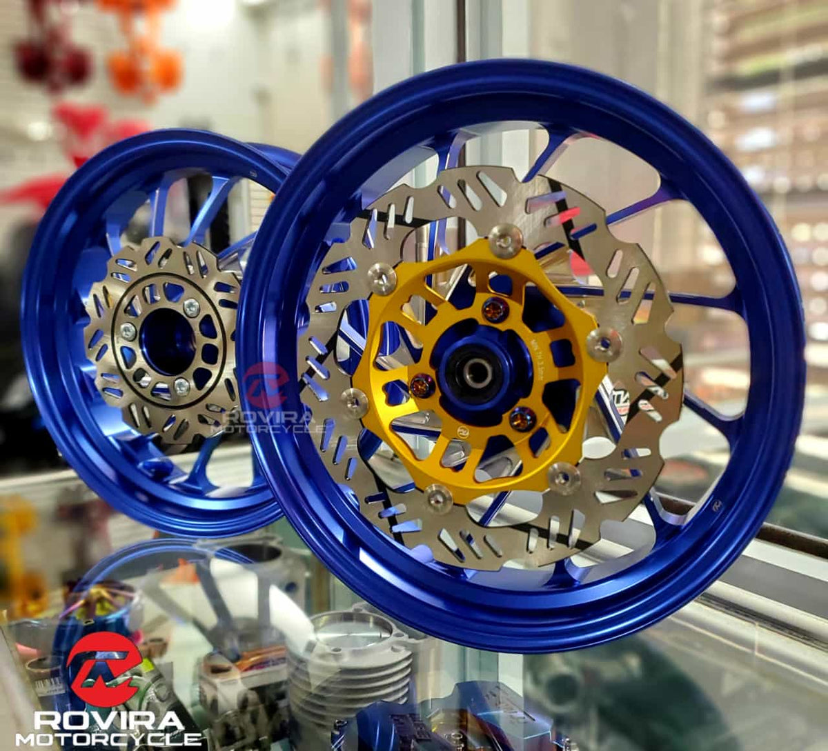 GY6 Aluminum 13'' Forged Wheel Set for Vento, Matrix, Wussi (Disc NOT included)