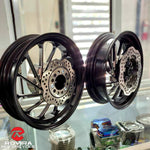 GY6 Aluminum 13'' Forged Wheel Set for Vento, Matrix, Wussi (Disc NOT included)