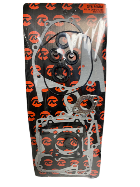 Complete Taiwan Gasket Full Set 58.5mm to 63mm (choose one) GY6 125 150