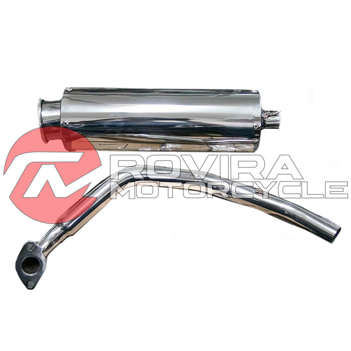 Scooter GY6 150cc High Performance Stainless Steel Free Flow Racing Exhaust