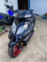 Vento small diamond motorcycle mirrors (Carbon Fiber)