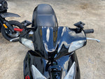 Vento small diamond motorcycle mirrors (Carbon Fiber)