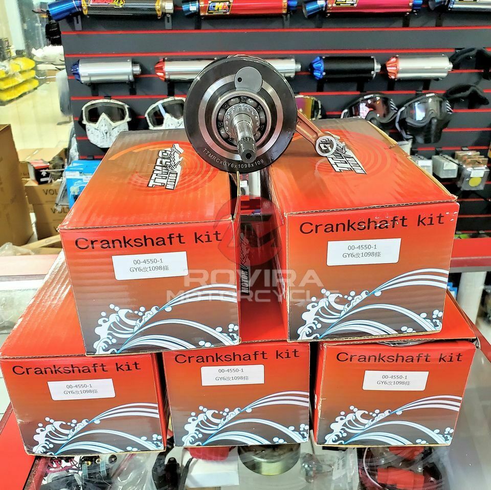 TTMRC GY6 150cc High Performance +16 mm Stroker Crankshaft with Forged Rod