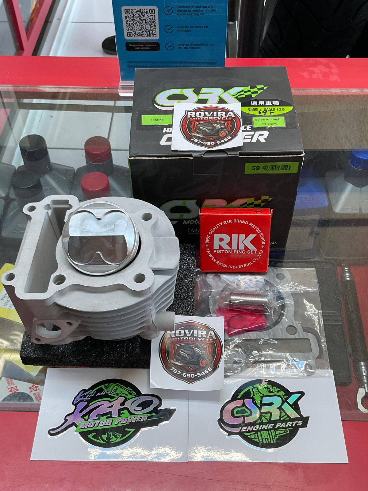 CSRK 59mm Ceramic Forged cylinder kit Zuma 16-21