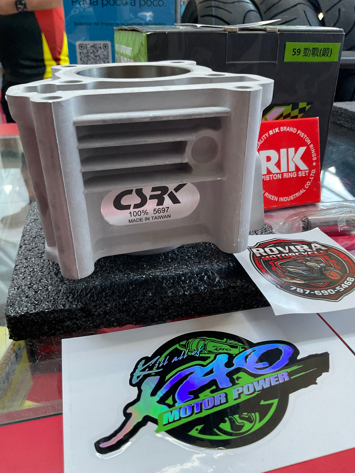 CSRK 59mm Ceramic Forged cylinder kit Zuma 16-21