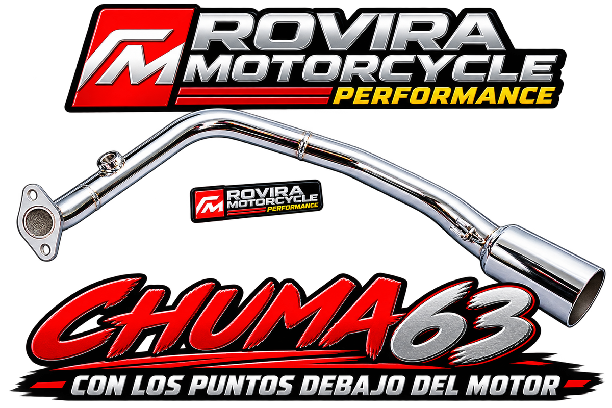 Chuma 63 Tank 200 EFI Exhaust header Pipe