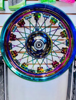 Scooter Tank 200 EFI Chuma aftermarket Rims 3.0x13