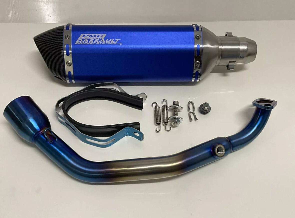 GY6 150cc Chuma 200cc EFI High Performance Exhaust System