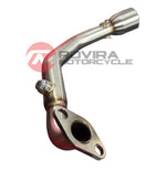 Racing Exhaust Pipe for gy6 150cc 200cc