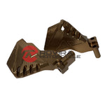 KRACE CNC 10cm longer spinning pedal for Yamaha Zuma 125 2022-2025 (Choose Color)