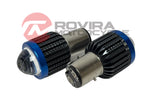 BA20D H6 (2) LED Bulb Hi/Low Light Motorcycle Moped ATV Headlight 12V White