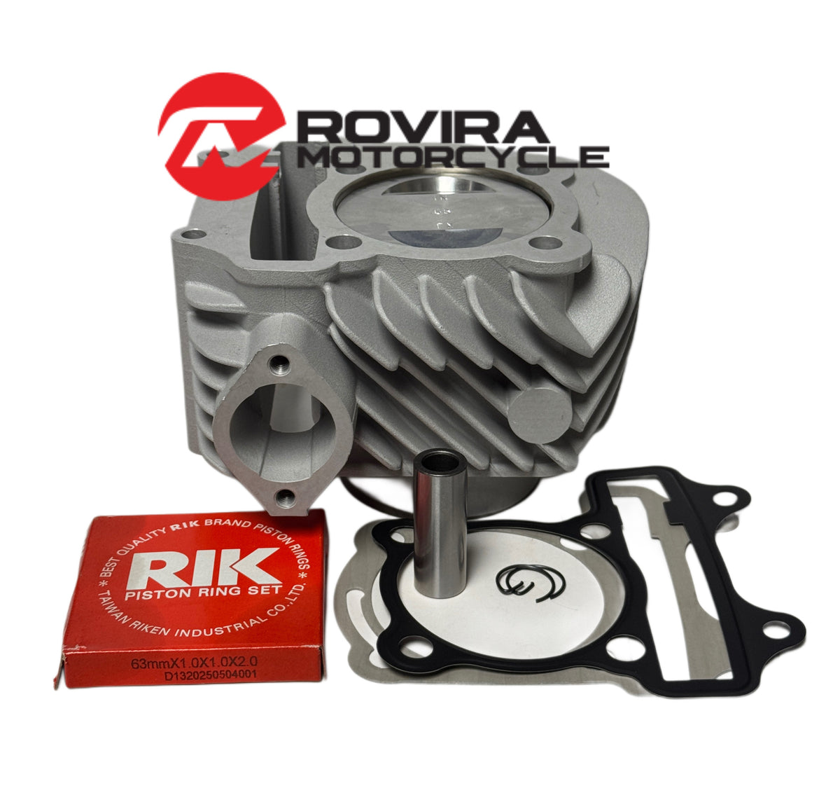 RM Cylinder Kit 63mm Tank-200 with ceramic (Nikasil) cylinder and forge piston 30/26 VALVE