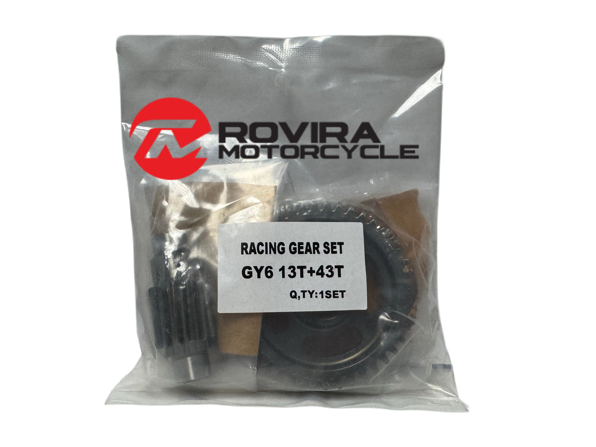 BAN-JING SECONDARY GEAR KIT 13/43 FOR GY6 125 150 200 EFI