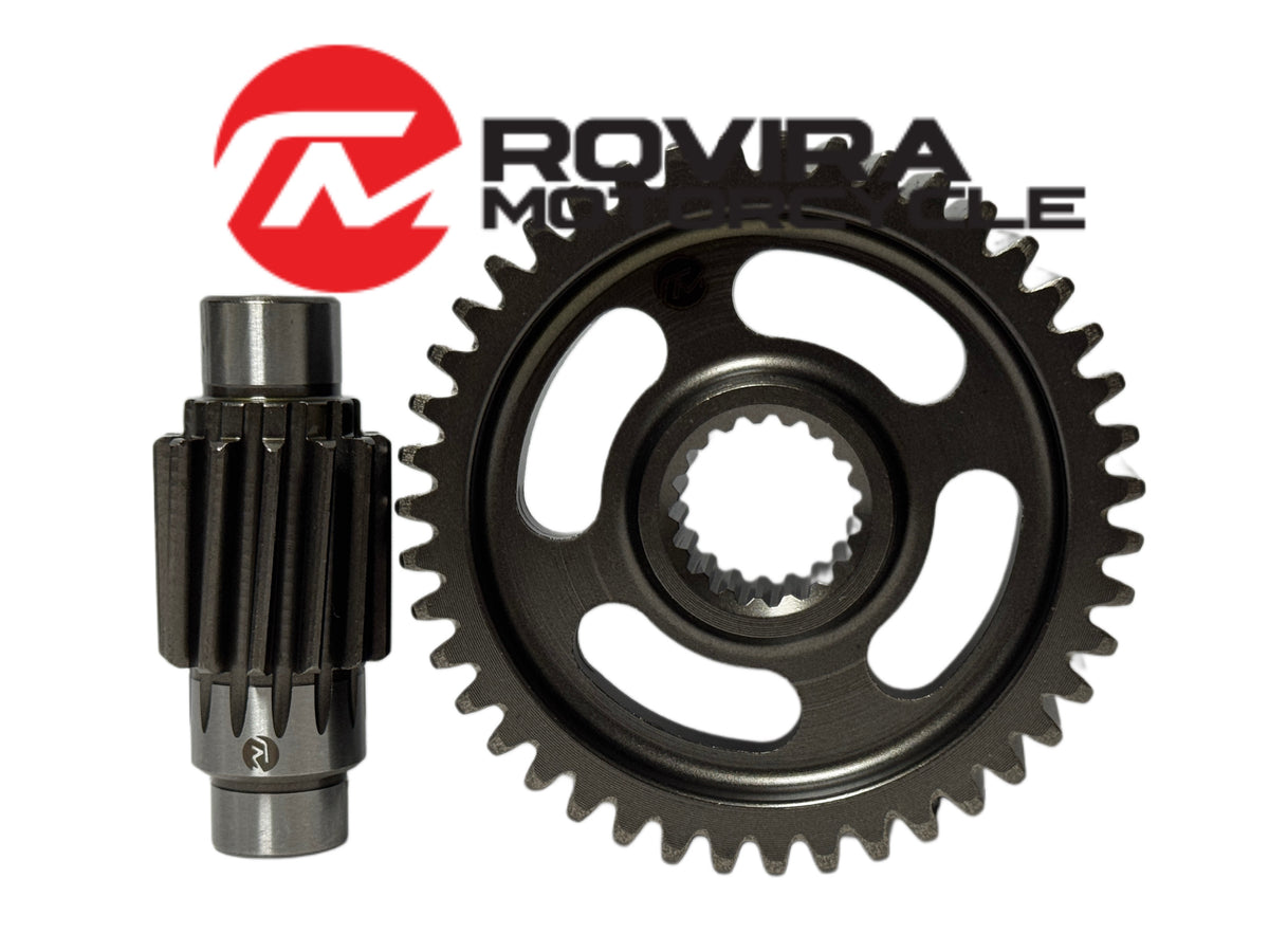 BAN-JING SECONDARY GEAR KIT 13/43 FOR GY6 125 150 200 EFI