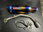 GY6 GY7 Tornasol Exhaust System