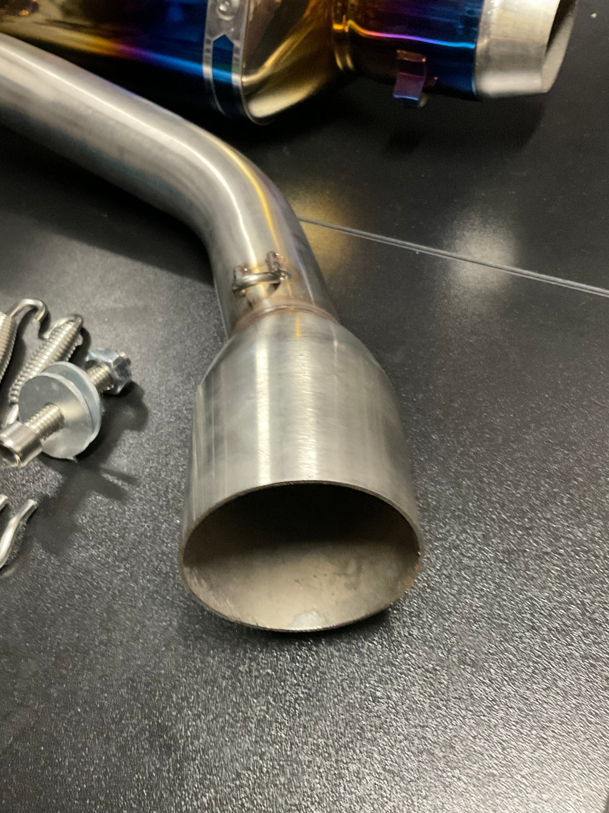 GY6 GY7 Tornasol Exhaust System