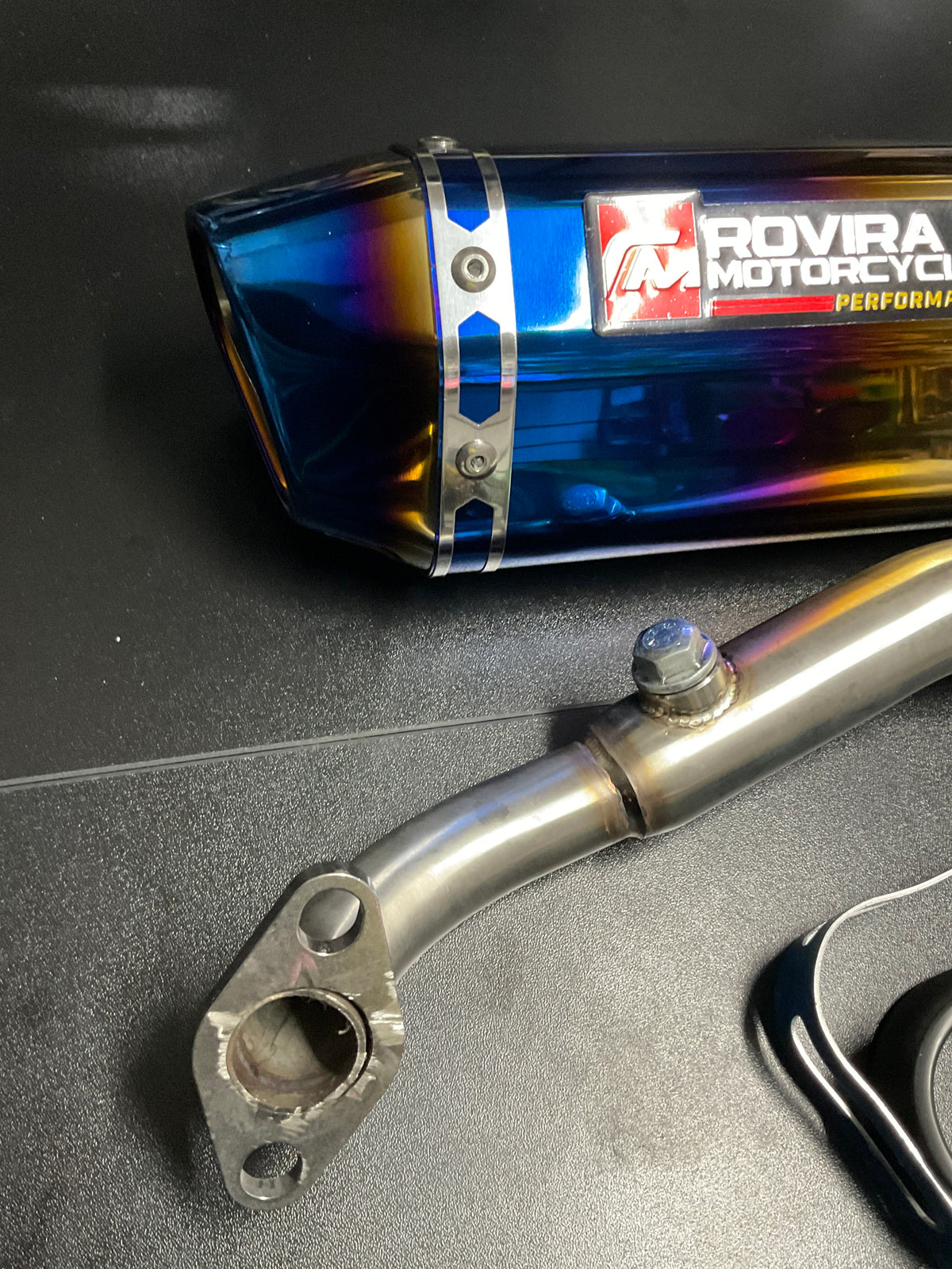 GY6 GY7 Tornasol Exhaust System