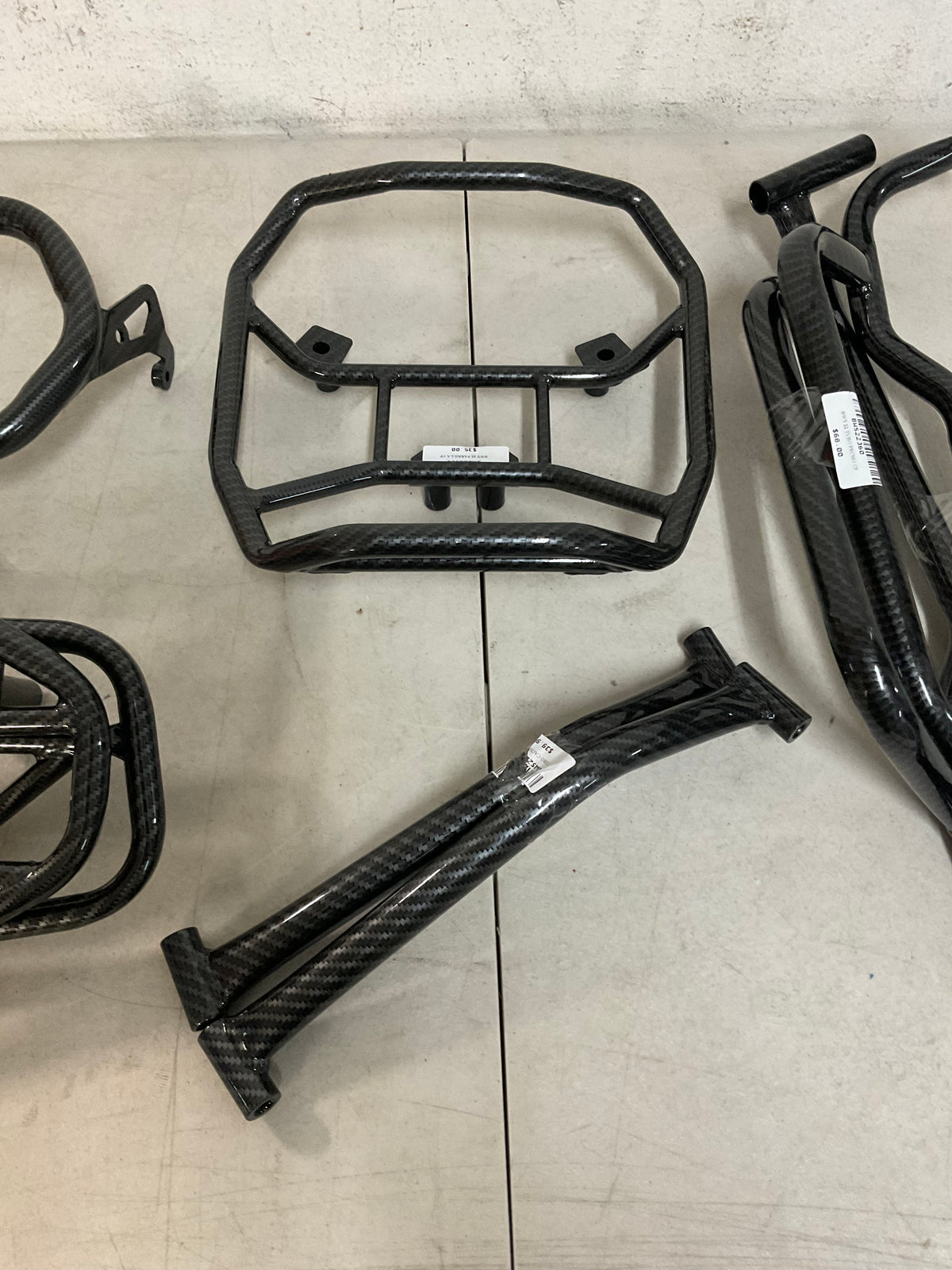 Chuma Tank 200 Carbon Fiber color crash bar set