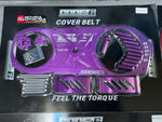 Code 6 Billet Open CVT COVER for GY6 & Chuma Tank 200