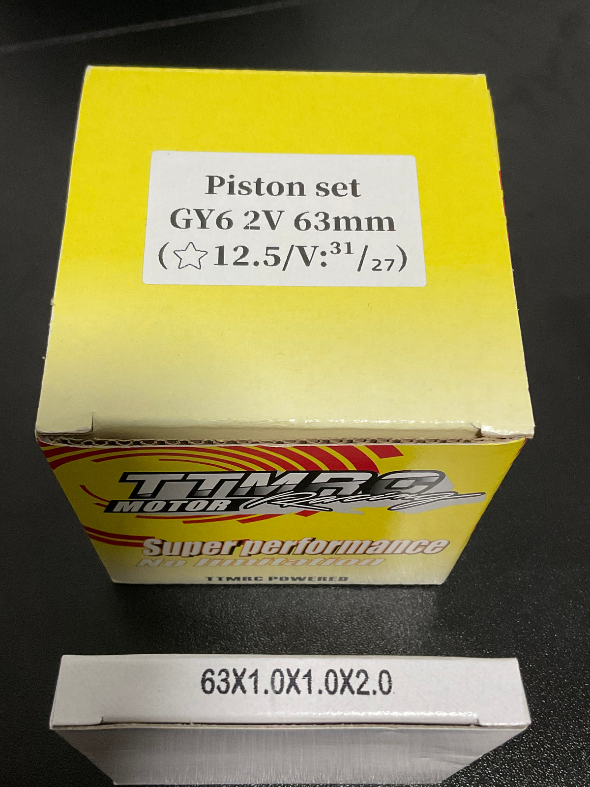 TTMRC GY6 63mm 2V Forged Piston