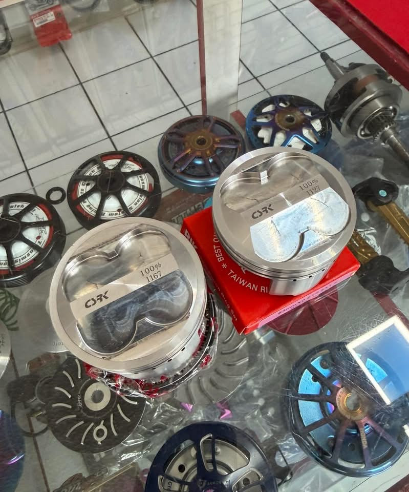 CSRK 4 Valve Forged High Compression Piston Kit