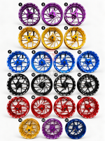 CODE 6 CNC Billet Wheel Set for Tank & GY6 150cc