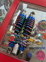 Ajustable 11.5” Universal Shock set (Rainbow or Multicolor)