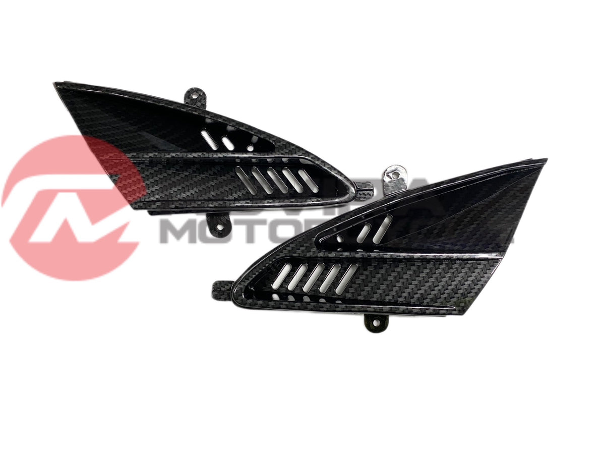 Carbon fiber style Front Fairing Grill for Vento