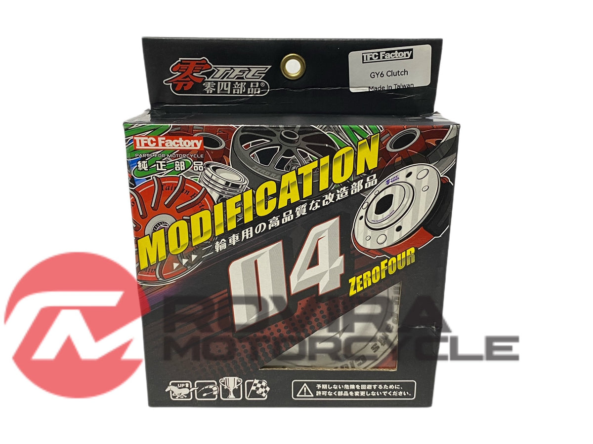 TFC GY6 150cc High Performance Clutch White and RED