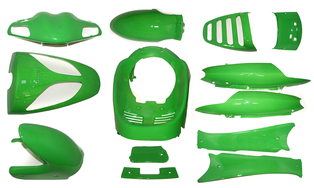 Body Kit (Green) for scooter Vento Matrix Taotao