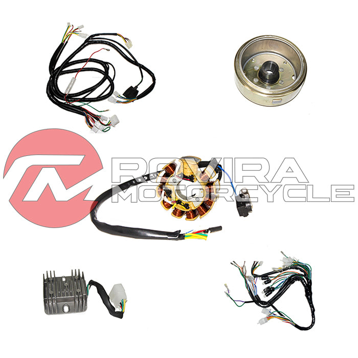 Electric Wiring Harness Kit for vento matrix taotao GY6 150