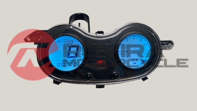 DIGITAL GY6 150 SPEEDOMETER (7 COLORS) vento taotao matrix